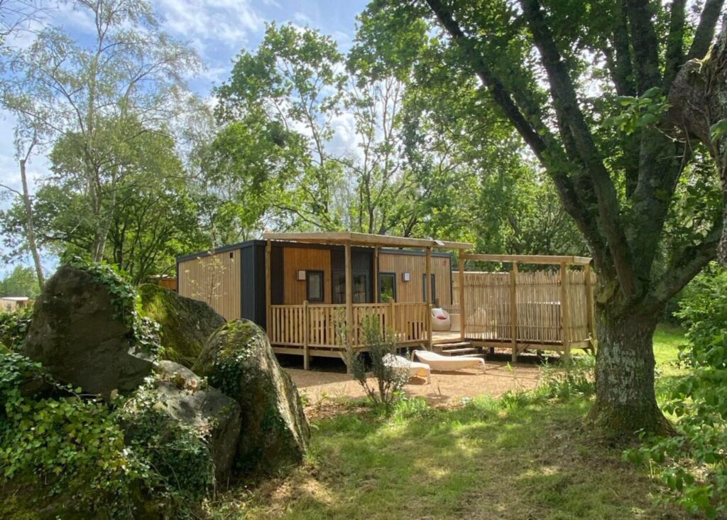 Vue extérieure du Cottage PREMIUM & SPA au Domaine de Mesqueau